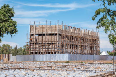 Construction details of the JIT campus building